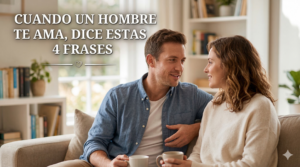 Pareja feliz conversando en un café demostrando amor y confianza